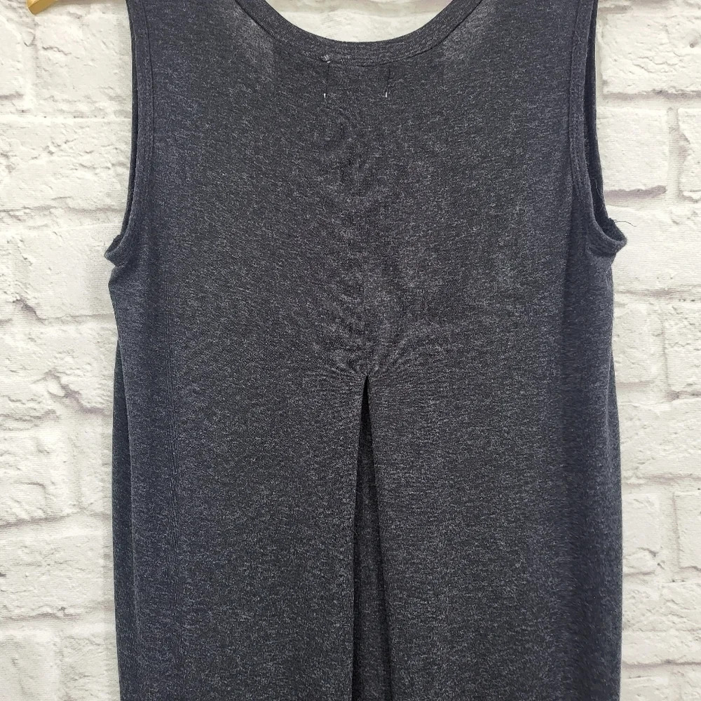 Anthropologie | Deletta Heathered Gray High Low Blouse Sz Small - Picture 10 of 12